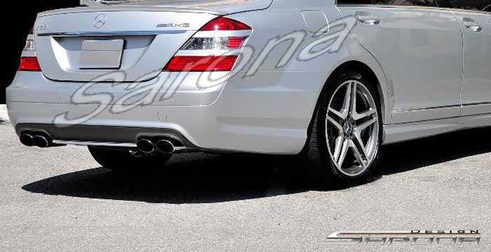 Custom Mercedes S Class Rear Bumper  Sedan (2007 - 2013) - $690.00 (Part #MB-001-RB)